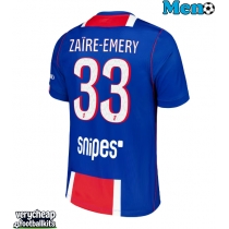 Paris Saint-Germain Warren Zaire-Emery #33 Replica Home Shirt 2026-27 Short Sleeve
